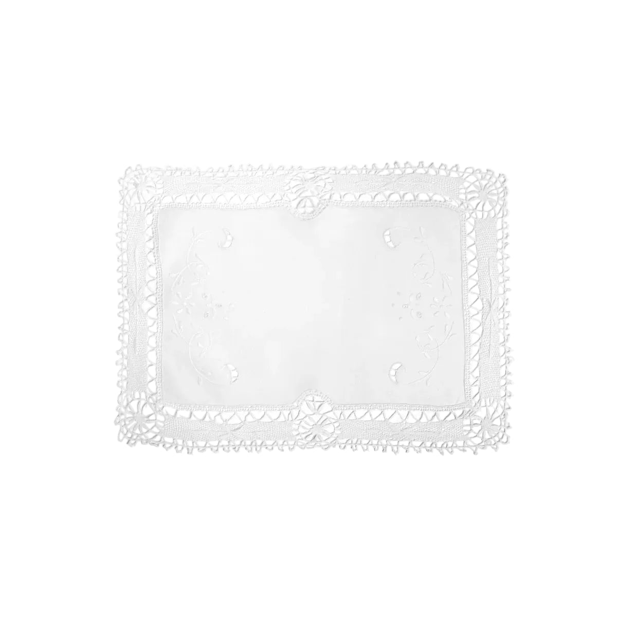 tovaglietta rettangolare bordo pizzo Bitossi Home