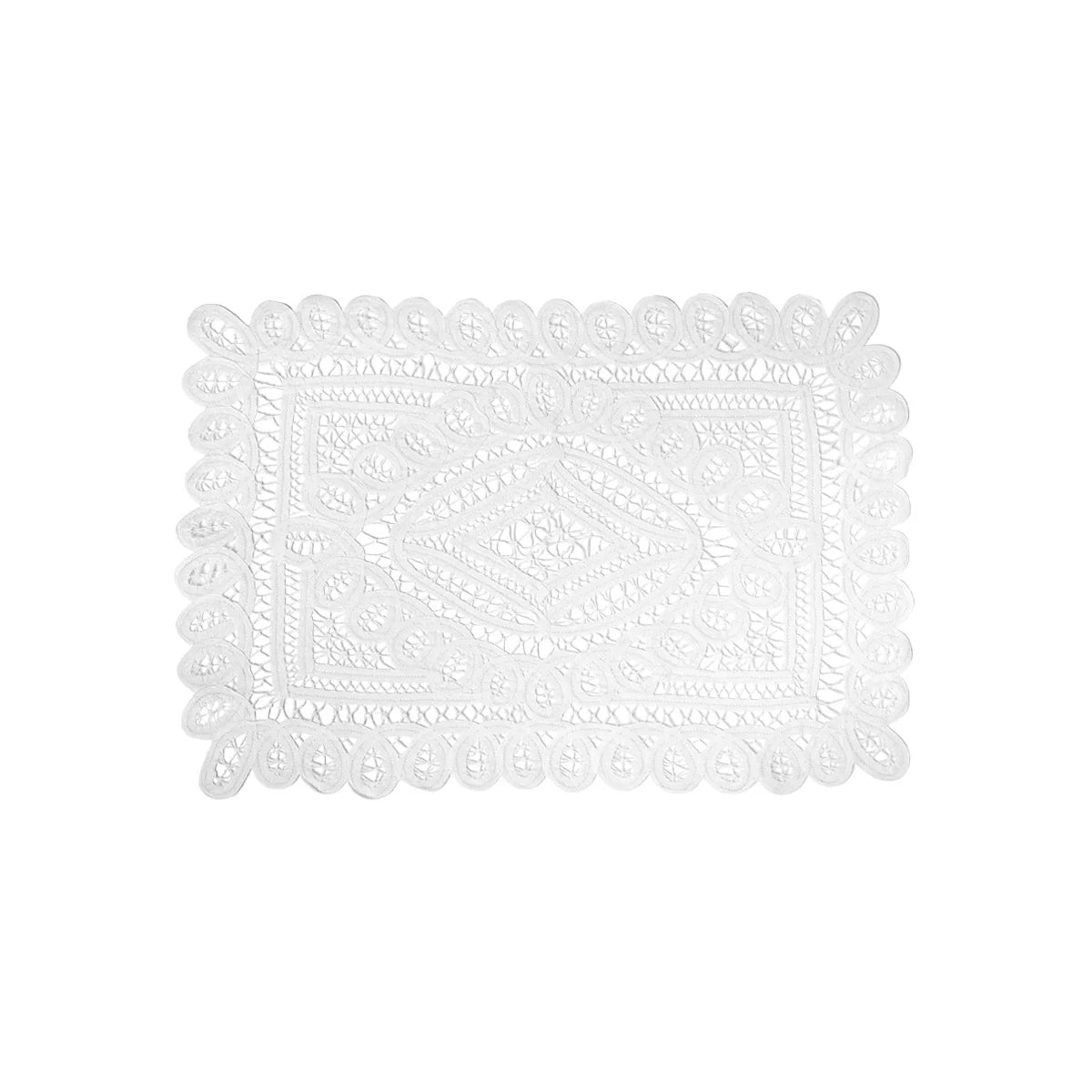 tovaglietta rettangolare bordo pizzo Bitossi Home
