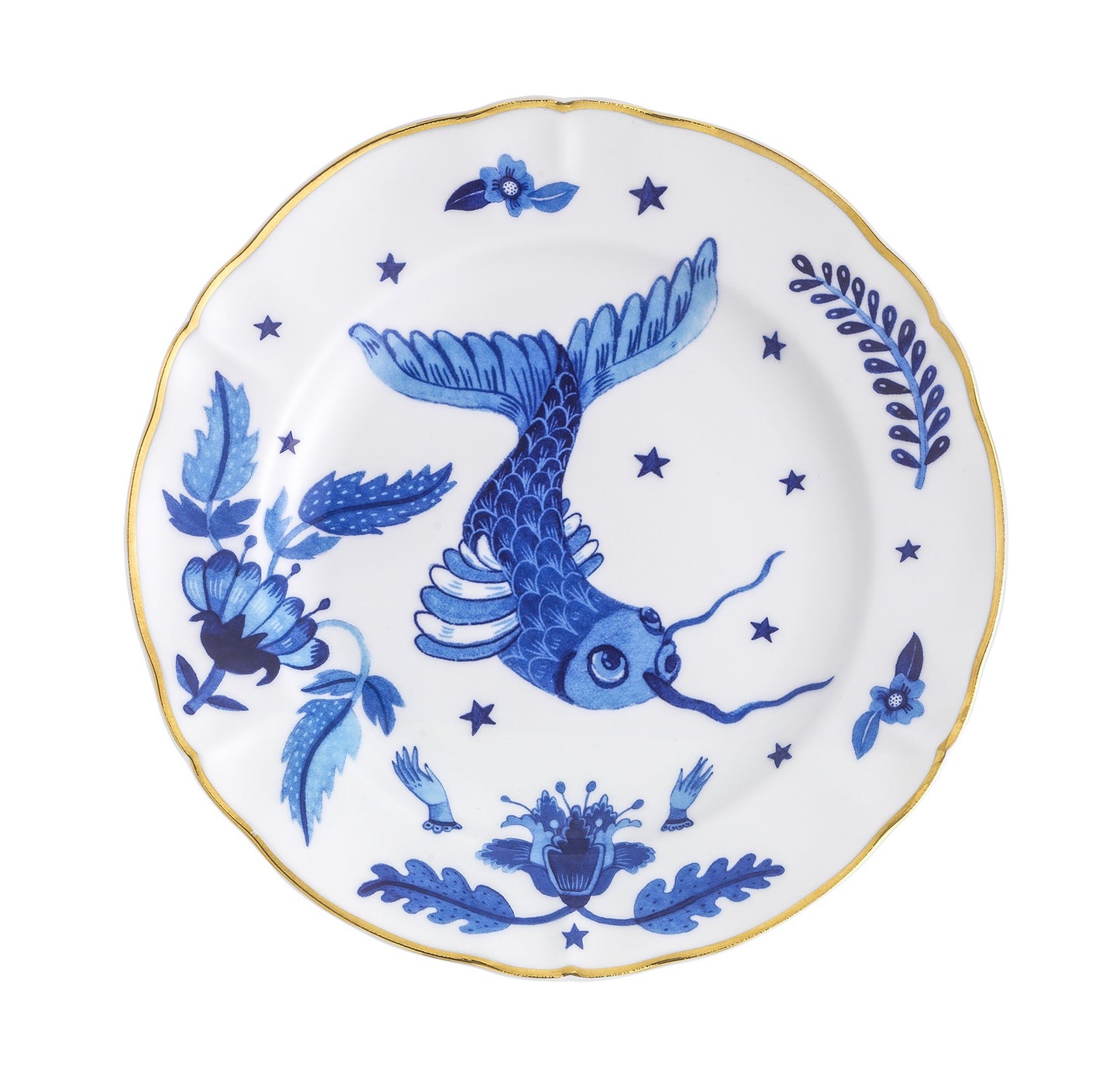 Bitossi Home La Tavola Scomposta Marino Piatto Frutta - Pesce