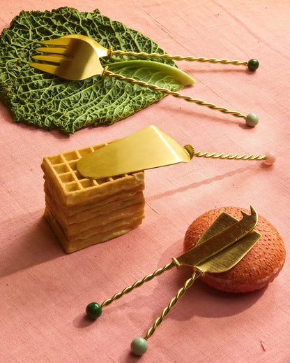 Bitossi Home Torchon Set 4 cucchiai dolce L 14 cm