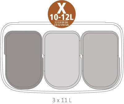 Brabantia Bo Touch Bin Pattumiera a vista Platinum