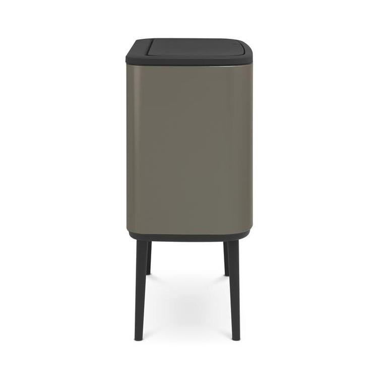 Brabantia Bo Touch Bin Pattumiera a vista Platinum