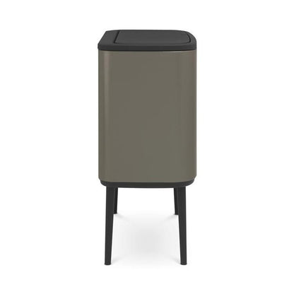 Brabantia Bo Touch Bin Pattumiera a vista Platinum