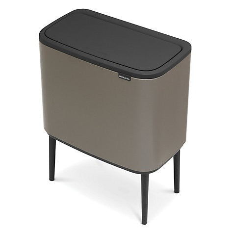 Brabantia Bo Touch Bin Pattumiera a vista Platinum