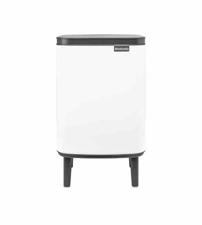 Brabantia Bo Waste Bin Hi 7L Bianca Pattumiera