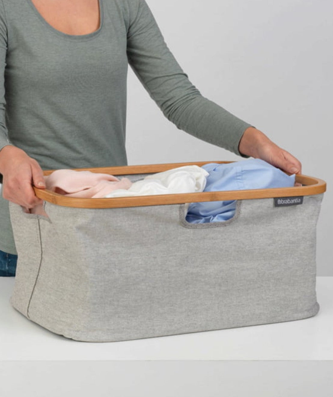 Brabantia Cesta per panni richiudibile linn