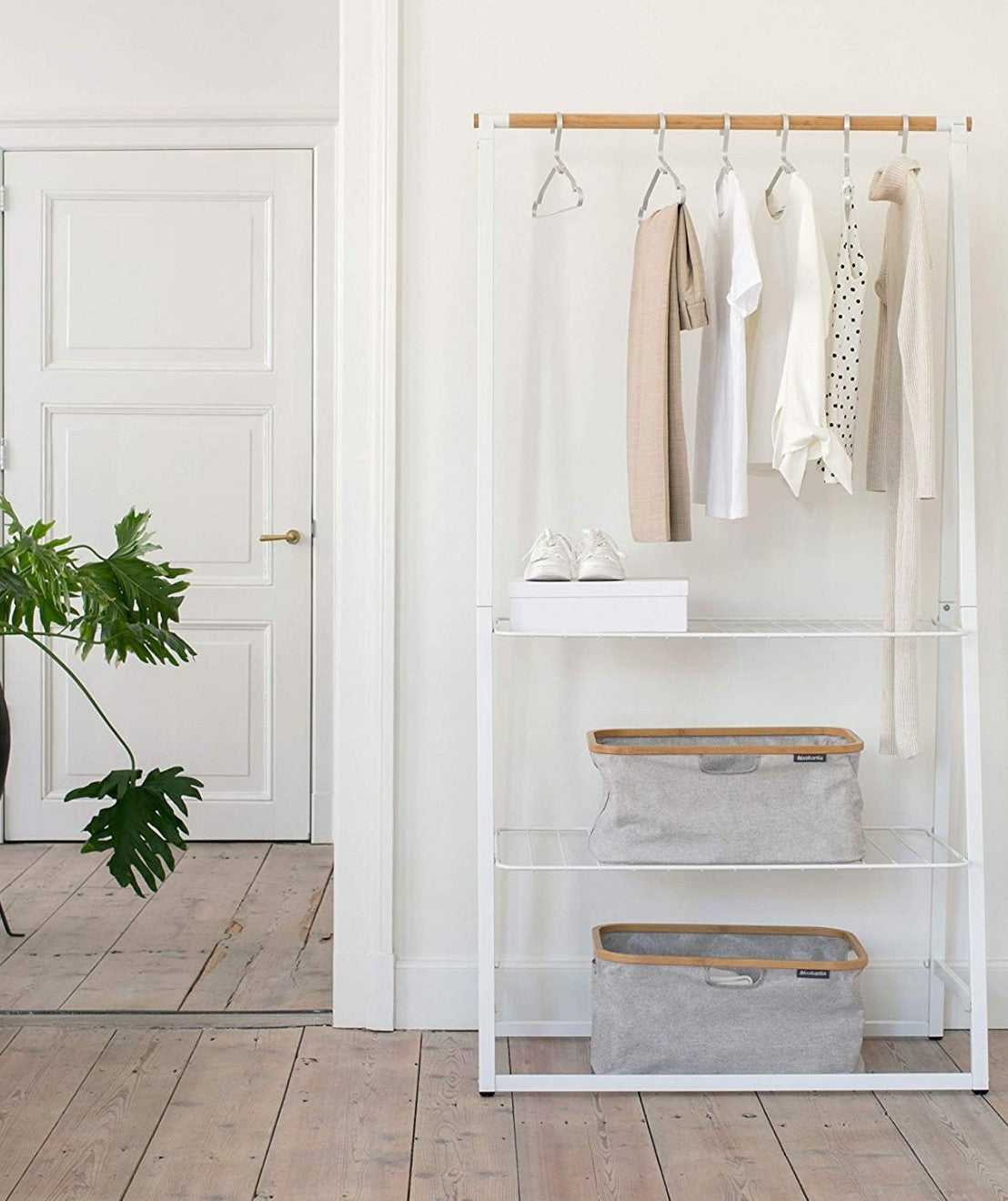 Brabantia Linn Stand Appendiabiti grande Bianco