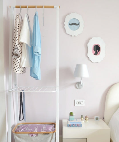 Brabantia Linn Stand Appendiabiti piccolo bianco