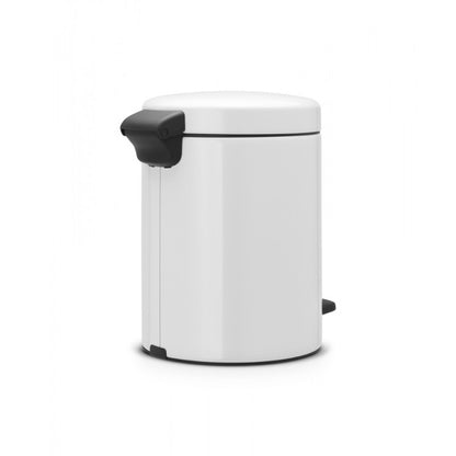 Brabantia New Icon pattumiera a pedale 5L Bianca