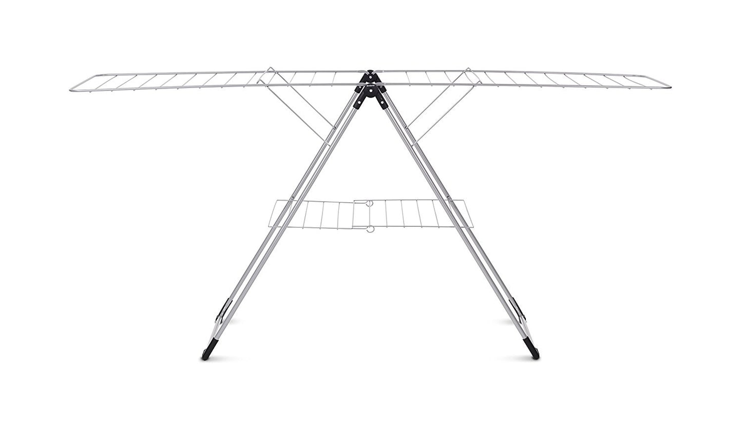 Brabantia T-model stendibiancheria con ali regolabili - Grigio