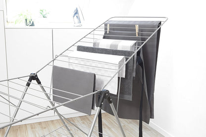 Brabantia T-model stendibiancheria con ali regolabili - Grigio