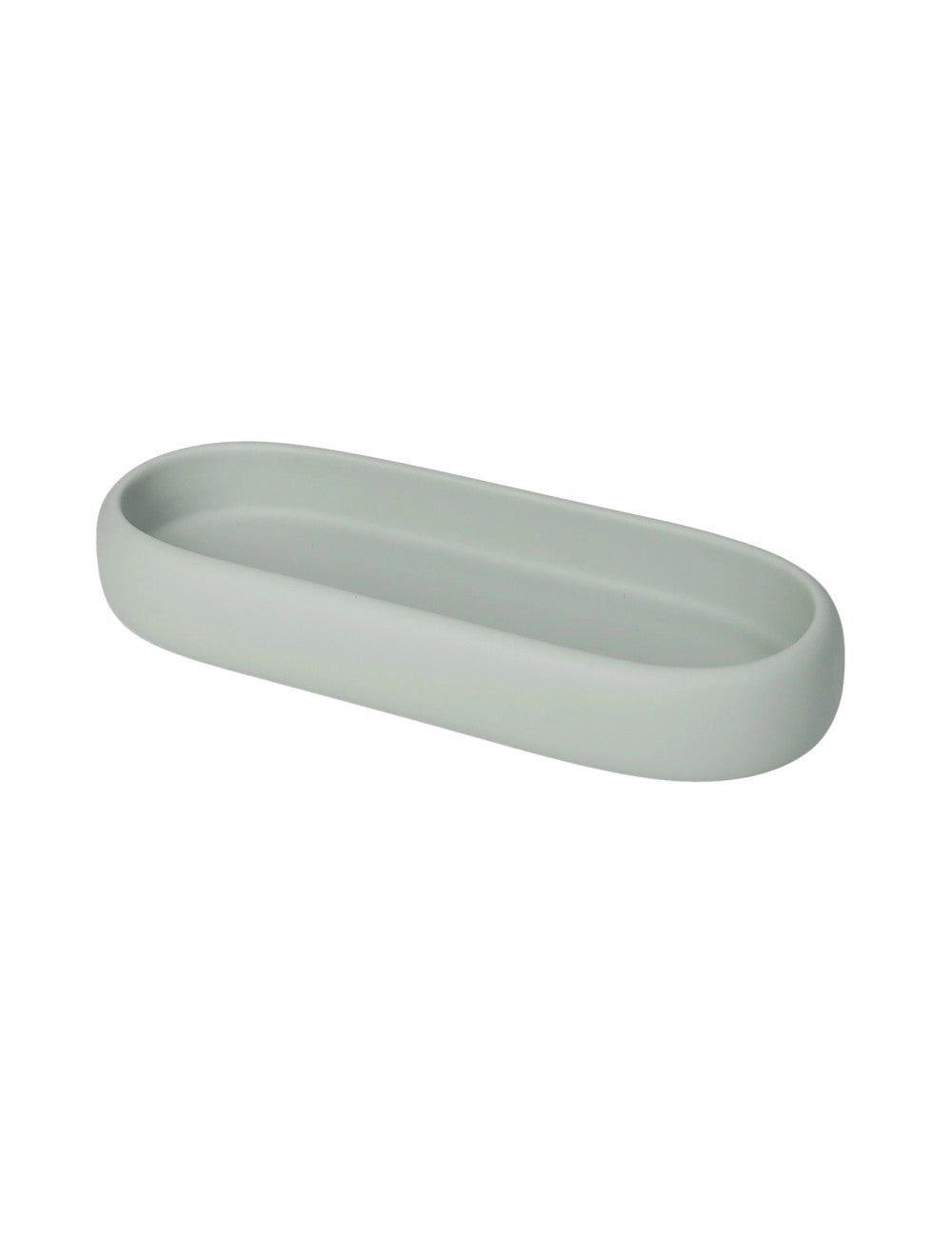 Brandani Linear – Set accessori bagno, 3 pezzi in poliresina
