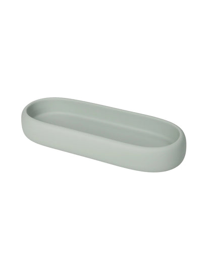 Brandani Linear – Set accessori bagno, 3 pezzi in poliresina