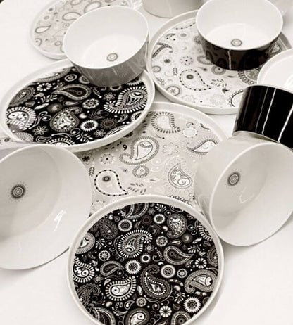 Brandani Shanti Piatto piano Bianco