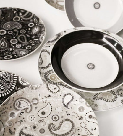 Brandani Shanti Piatto piano Bianco