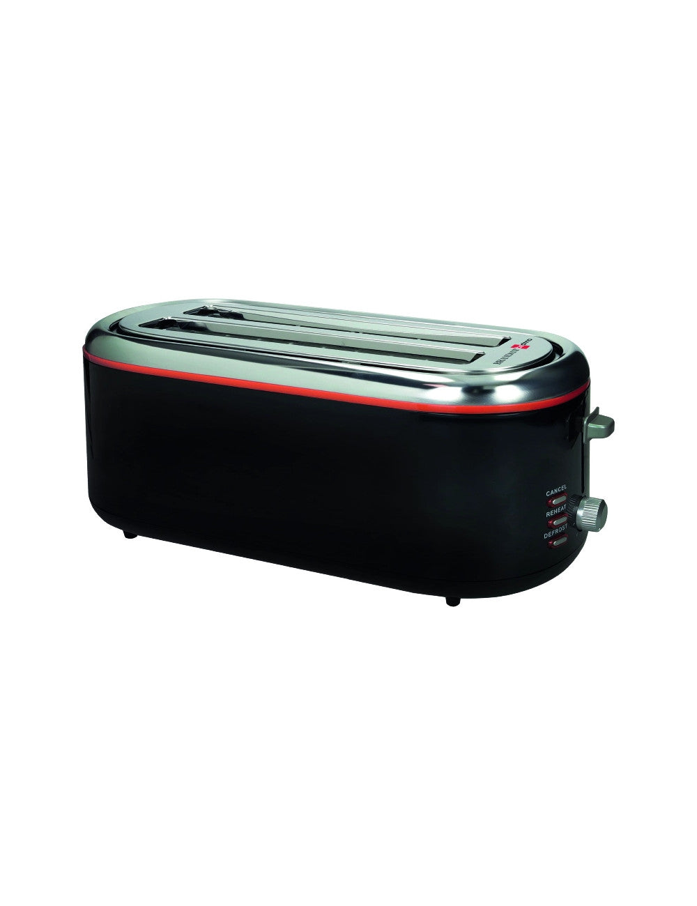 Tostapane Brandani Techno inox doppio slot lungo design moderno