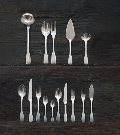 KnIndustrie Brick Lane Finitura Stone Washed Posate acciaio