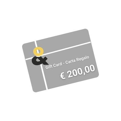 Gift Card U&M - Carta Regalo 200€