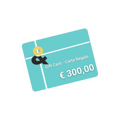 Gift Card U&M - Carta Regalo 300€