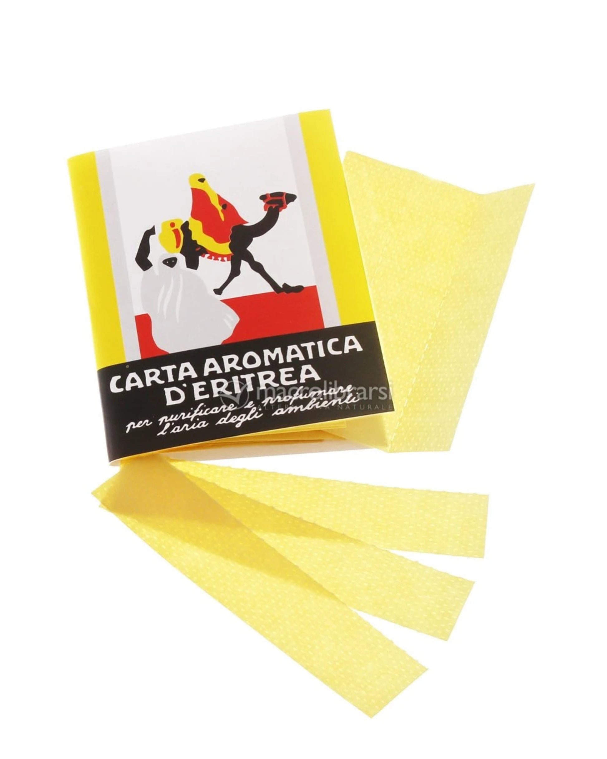 Confezione Carta Aromatica d'Eritrea rituale di profumo per la casa