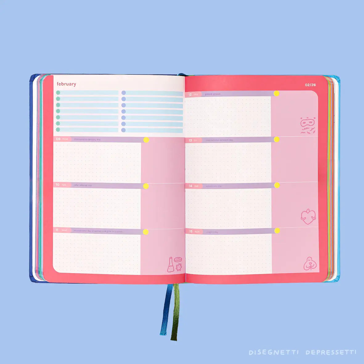 Disegnetti Depressetti Agenda 2026