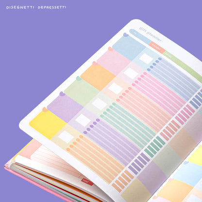 Goal planner e money tracking Agenda Disegnetti Depressetti