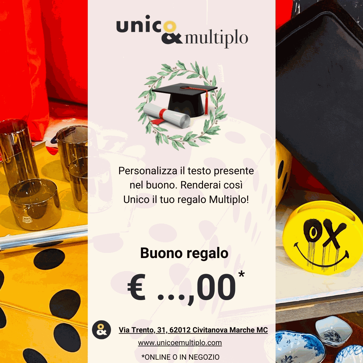 Gift Card U&M - Buono Regalo