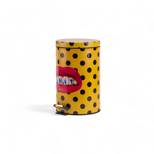 Seletti Toiletpaper Home Pattumiera In Metallo/Plastica Shit 12L