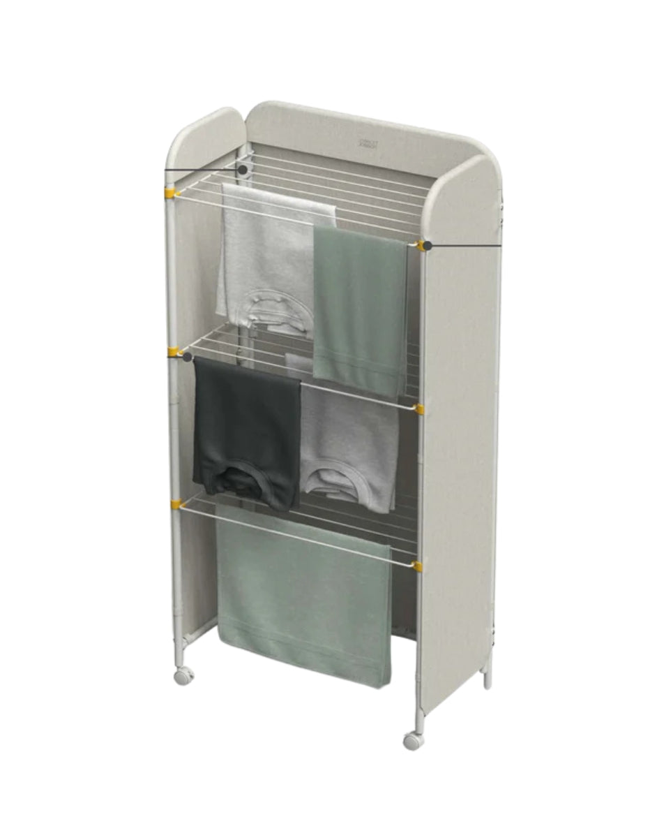 Joseph Joseph Eclipse Stendibiancheria 3 ripiani con schermo Ecrù