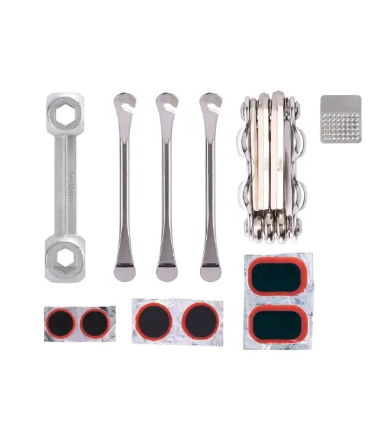 Kikkerland Bike Repair - Kit Riparazione Bicicletta in Latta