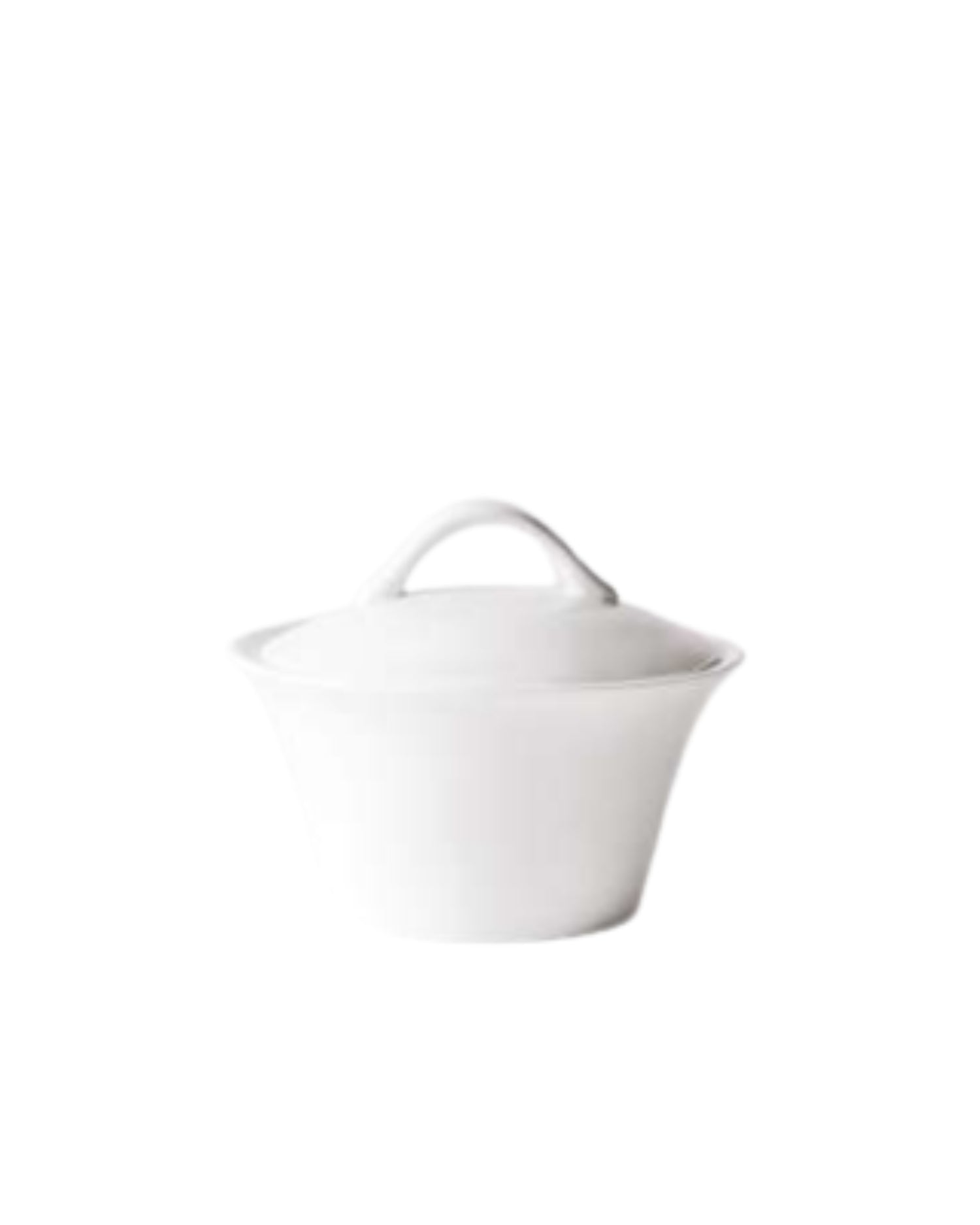 Zuccheriera Aida in bone china Knindustrie - vista frontale