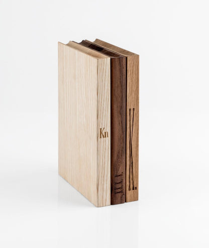 KnIndustrie Kn Book Tagliere In Legno