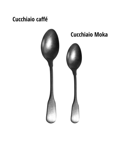 KnIndustrie Brick Lane Finitura Black Cucchiaino Moka