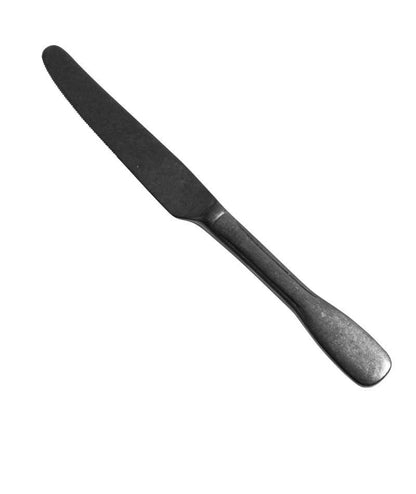 KnIndustrie Brick Lane Finitura Black Set 24 pz posate tavola