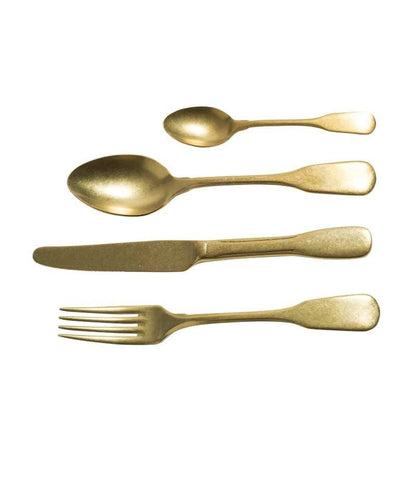 KnIndustrie Brick Lane Finitura Gold Set 24 pz