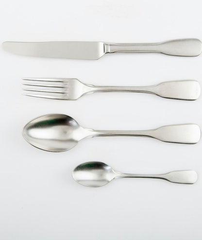 Set 24 posate Brick Lane KnIndustrie acciaio stone washed