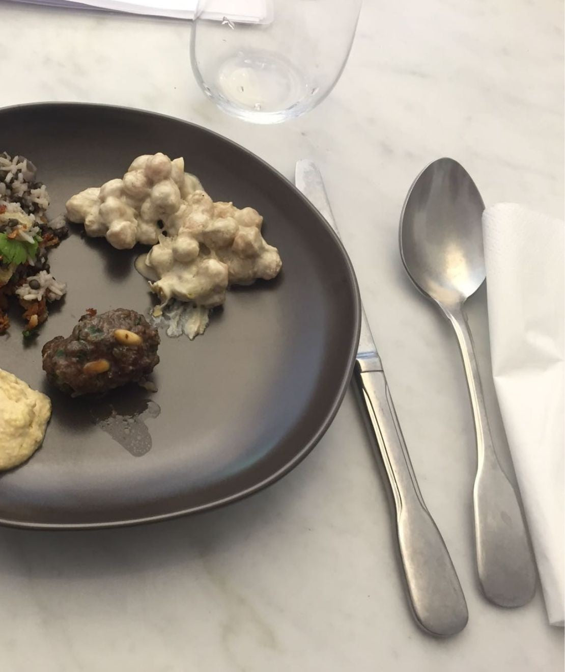 Set 24 posate Brick Lane KnIndustrie acciaio stone washed