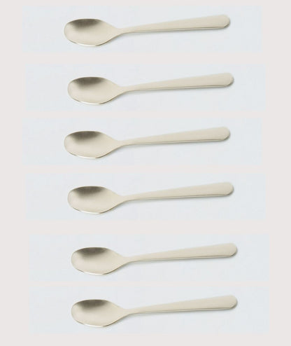 KnIndustrie Foo'D  Finitura Champagne Cucchiaino Moka