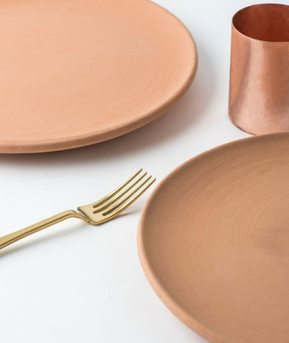 KnIndustrie Gourmet Pizza Teglia Piatto Pizza in Terracotta