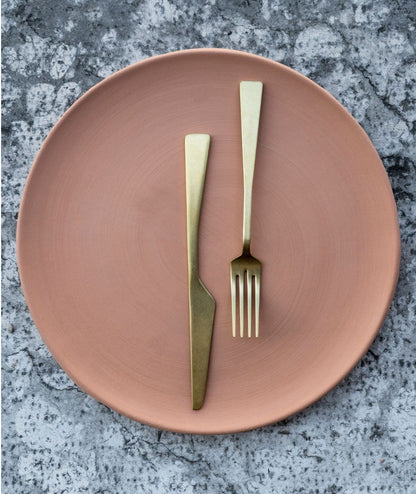 KnIndustrie Gourmet Pizza Teglia Piatto Pizza in Terracotta