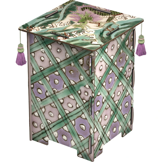 Miho Dragon’s Lair Sgabello/Tavolino con nappe