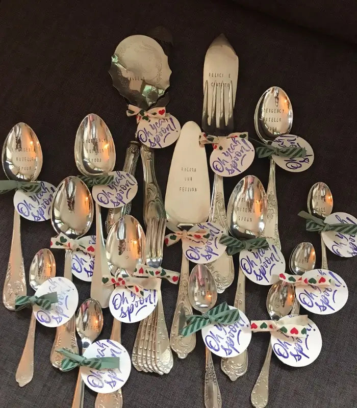 Oh Yeah Spoon "E vissero felici e contenti" Set torta