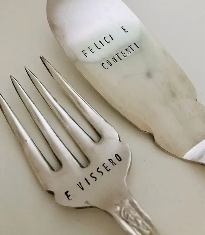 Oh Yeah Spoon "E vissero felici e contenti" Set torta