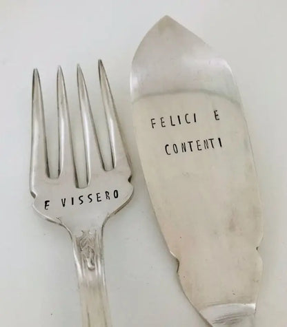 Oh Yeah Spoon "E vissero felici e contenti" Set torta