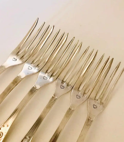 Oh Yeah Spoon "Ancora una fettina" Set dolce Placcate Argento