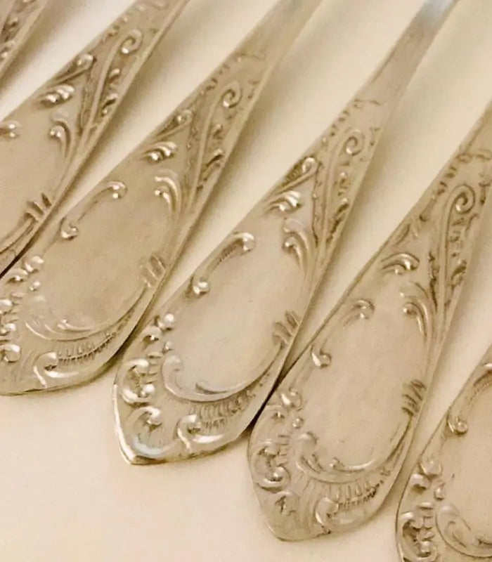 Oh Yeah Spoon "Ancora una fettina" Set dolce Placcate Argento