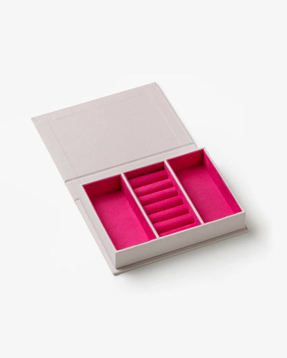 Printworks Portagioie Glow Grigio e Fucsia