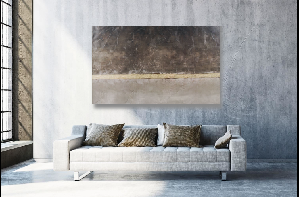 SalvadoriArte - Quadro su Tela Horizon IV 120x80 cm
