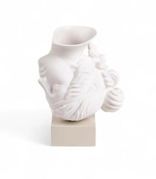 Seletti Amor Volat Vaso In Porcellana