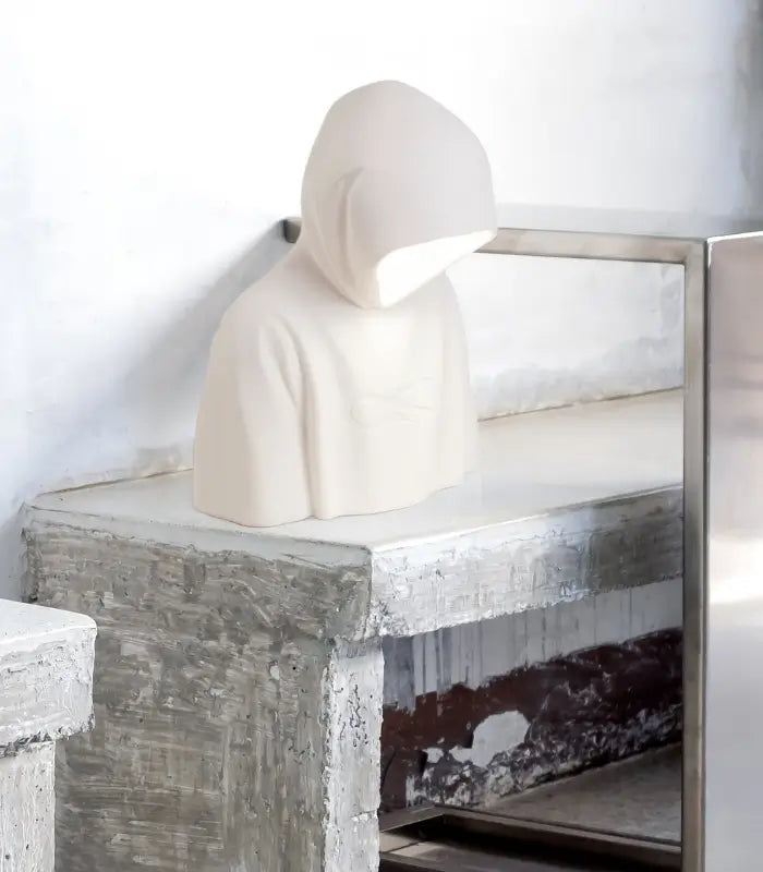 Seletti Bad Guy Lampada Da Tavolo In Resina - Bianco